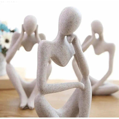 Daxen Abstract Sculpture - Handgemaakt Hars, Uniek Design 7