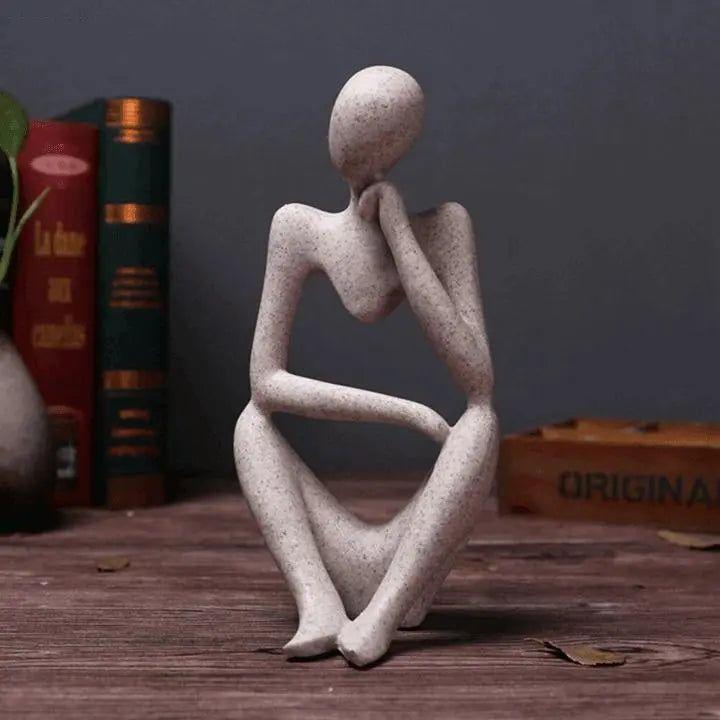 Daxen Abstract Sculpture - Handgemaakt Hars, Uniek Design 8