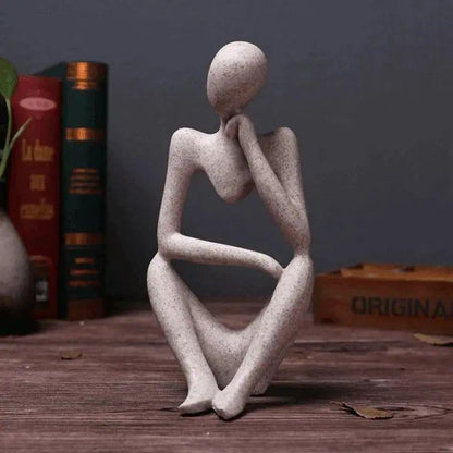 Daxen Abstract Sculpture - Handgemaakt Hars, Uniek Design 8