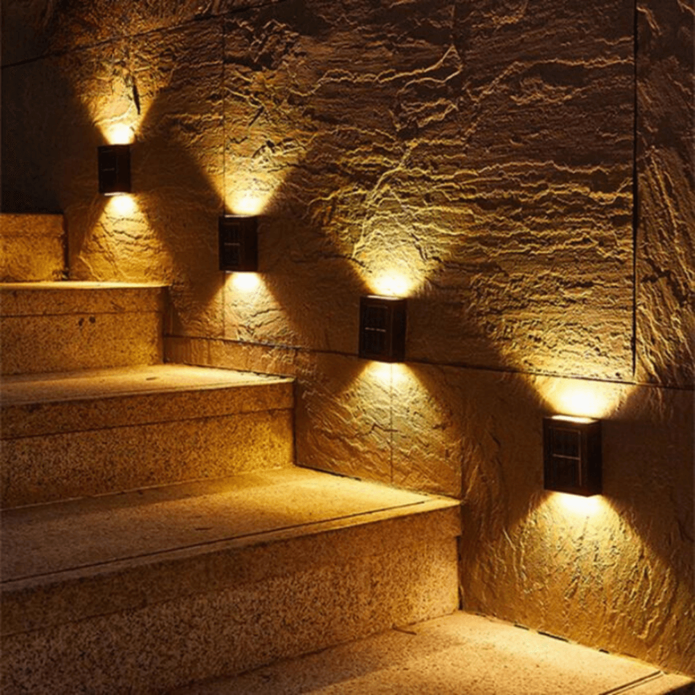Dazzle Solar Lamp Buiten - Draadloos, Weerbestendig, Warm Wit 0