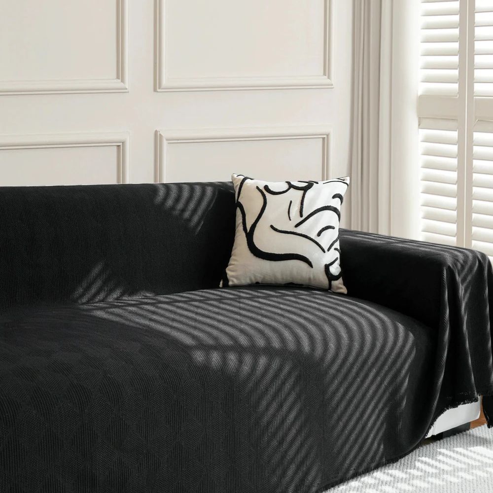Diana Bankhoes - Ademend Chenille, Geometrisch Patroon 3