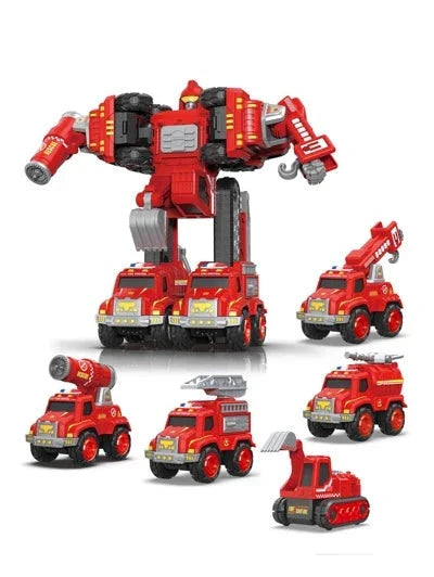 RoboRacers™ - 5in1 Transformer Auto Speelset - Transform speelgoed