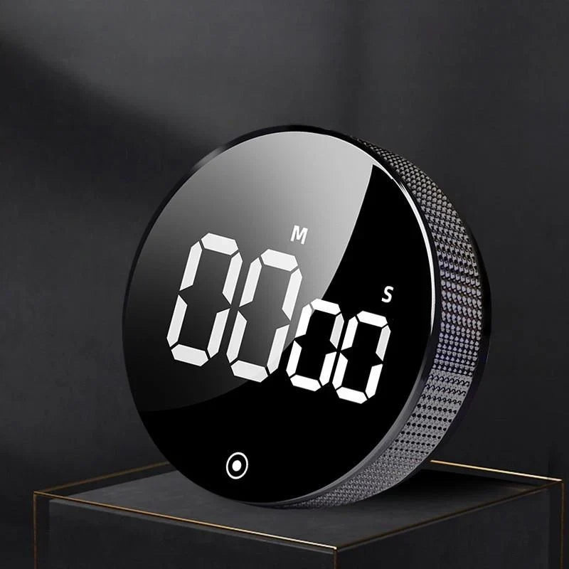 DigiTime Keukentimer - ABS, Groot HD LED-display, Magnetisch 0