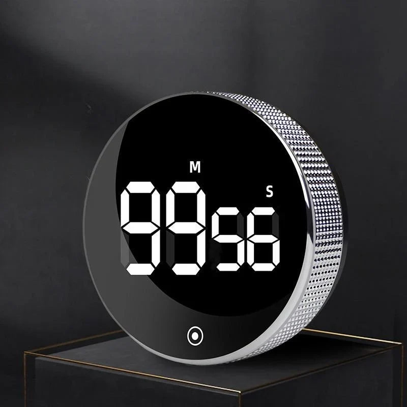 DigiTime Keukentimer - ABS, Groot HD LED-display, Magnetisch 4