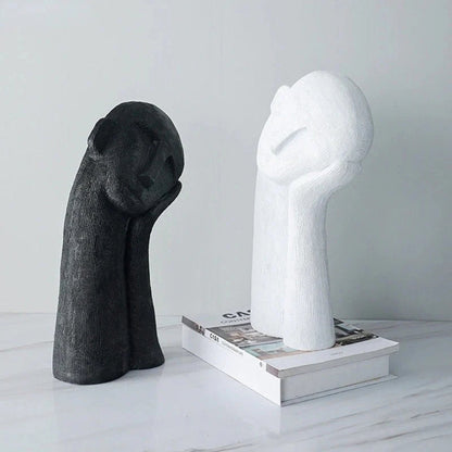 Dromer Harsbeeldje - Modern Abstract, Asymmetrisch Ontwerp 2