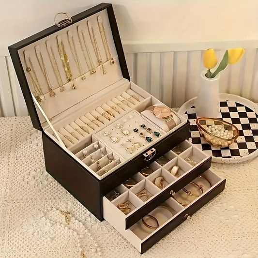 GlamBox™ – Sieraden Opbergdoos – Lade Organizer Case