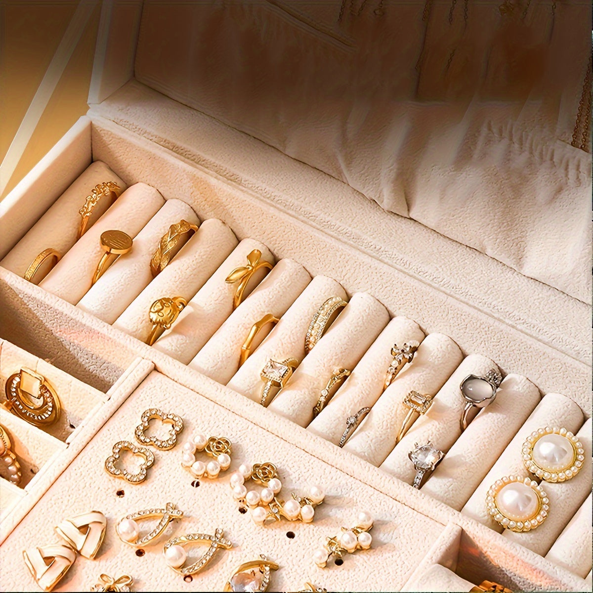 GlamBox™ – Sieraden Opbergdoos – Lade Organizer Case