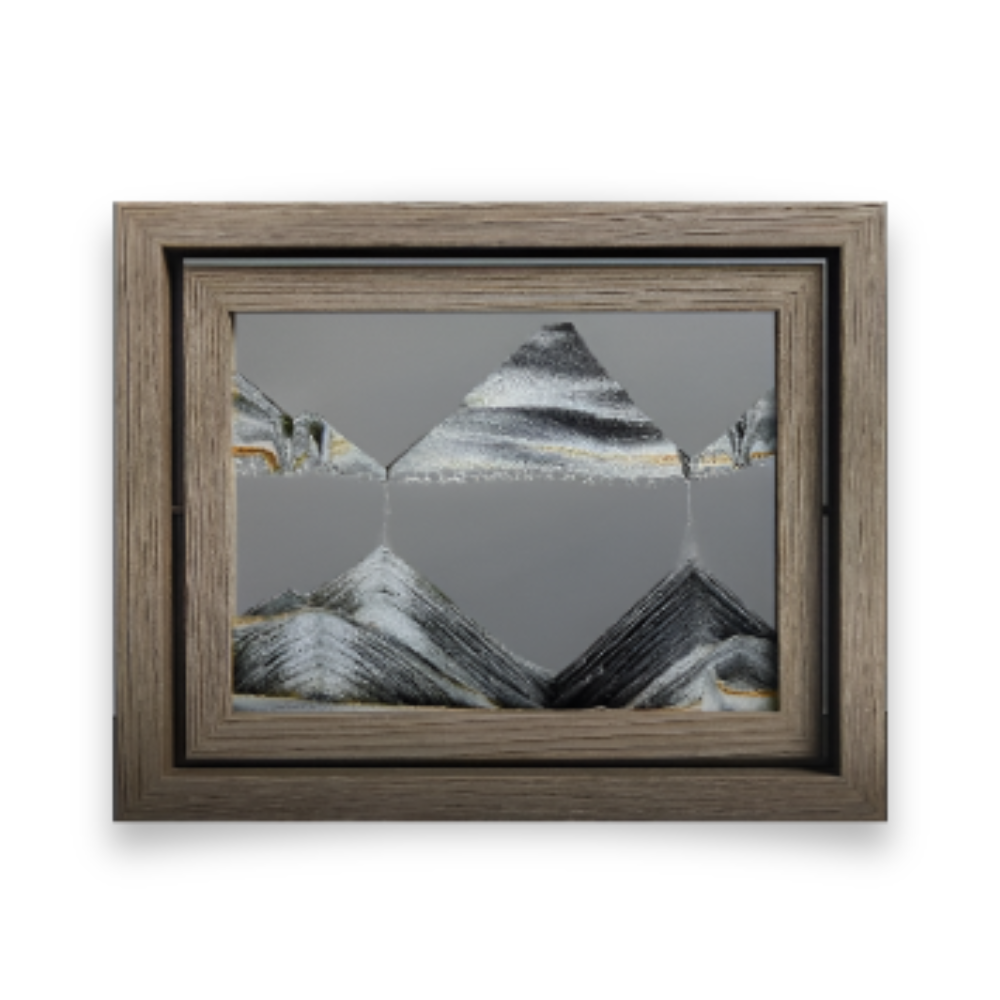 SandFlow™ – Roterende Zandkunst Decoratie – 360° Relaxatie Frame