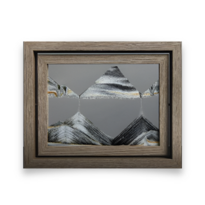 SandZen360™ – 360° Roterende Zandkunst Frame – Rustgevende Quicksand Decoratie