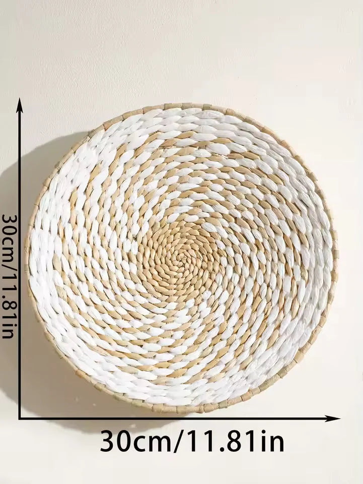 Elara Wanddecoratie - Handgeweven Zeegras, Natuurlijk Design voor Woonkamer 3