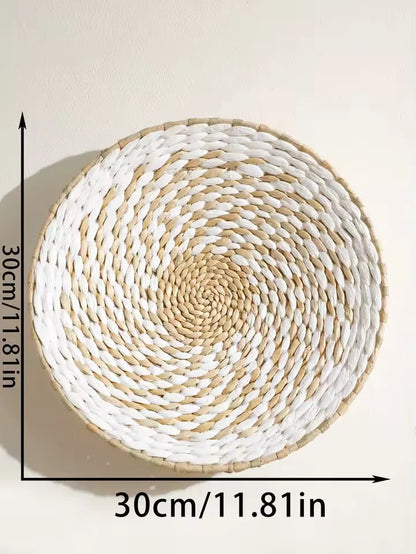 Elara Wanddecoratie - Handgeweven Zeegras, Natuurlijk Design voor Woonkamer 3