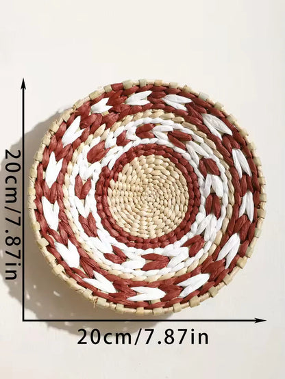 Elara Wanddecoratie - Handgeweven Zeegras, Natuurlijk Design voor Woonkamer 4