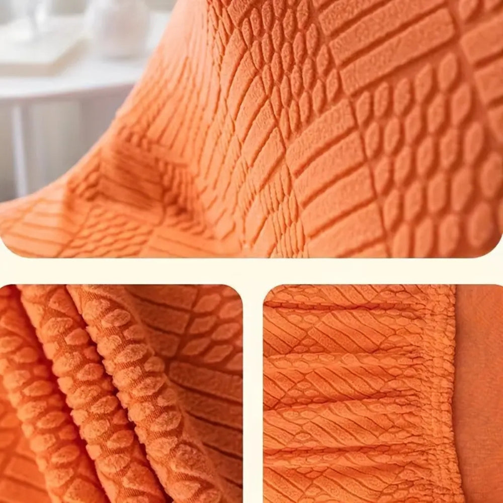 Elios Stoelhoes Eetkamerstoel - Stretch Microvezel, Ademend Design 4