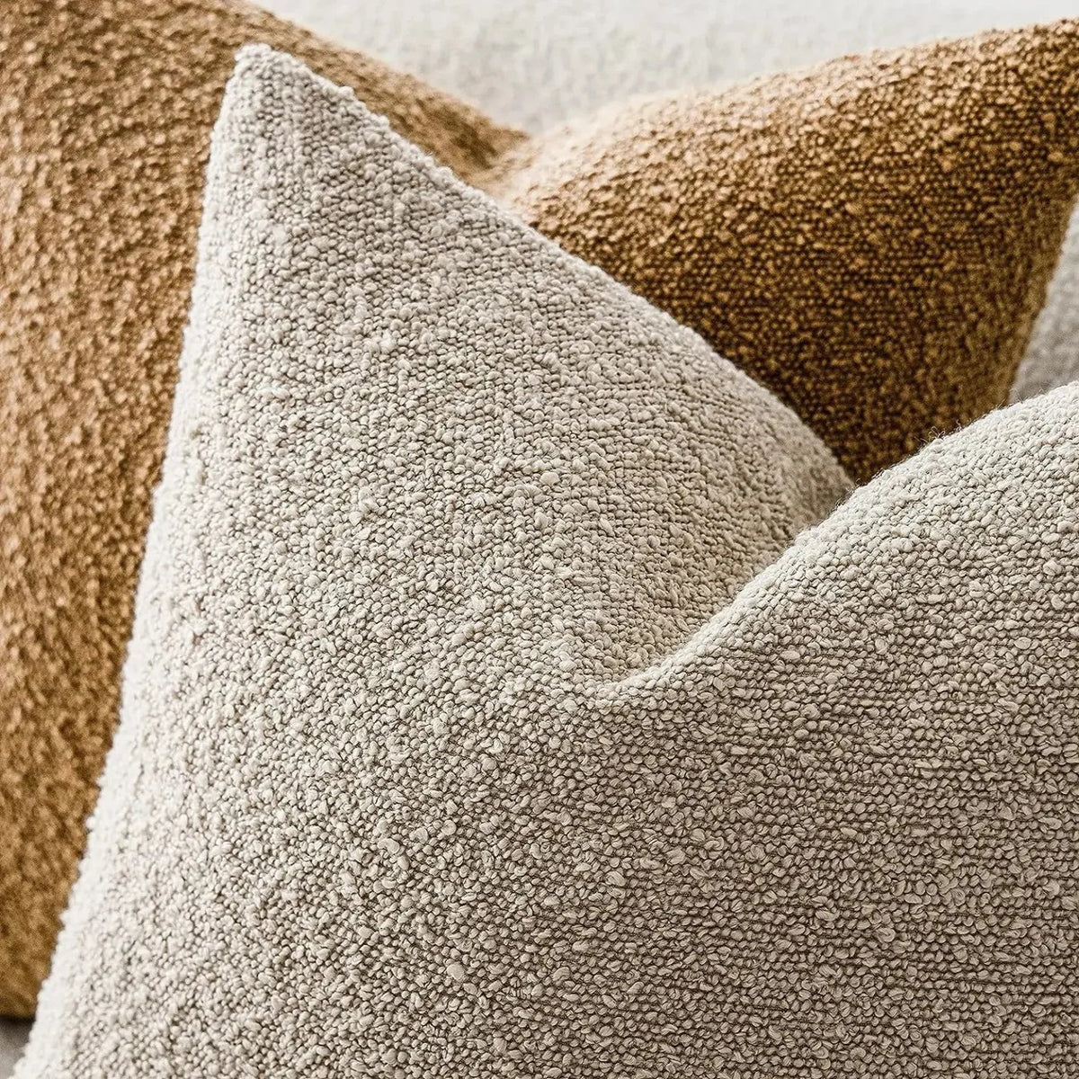 Elysia Kussenhoes - Bouclé 45x45 cm voor Bank Kussens 5