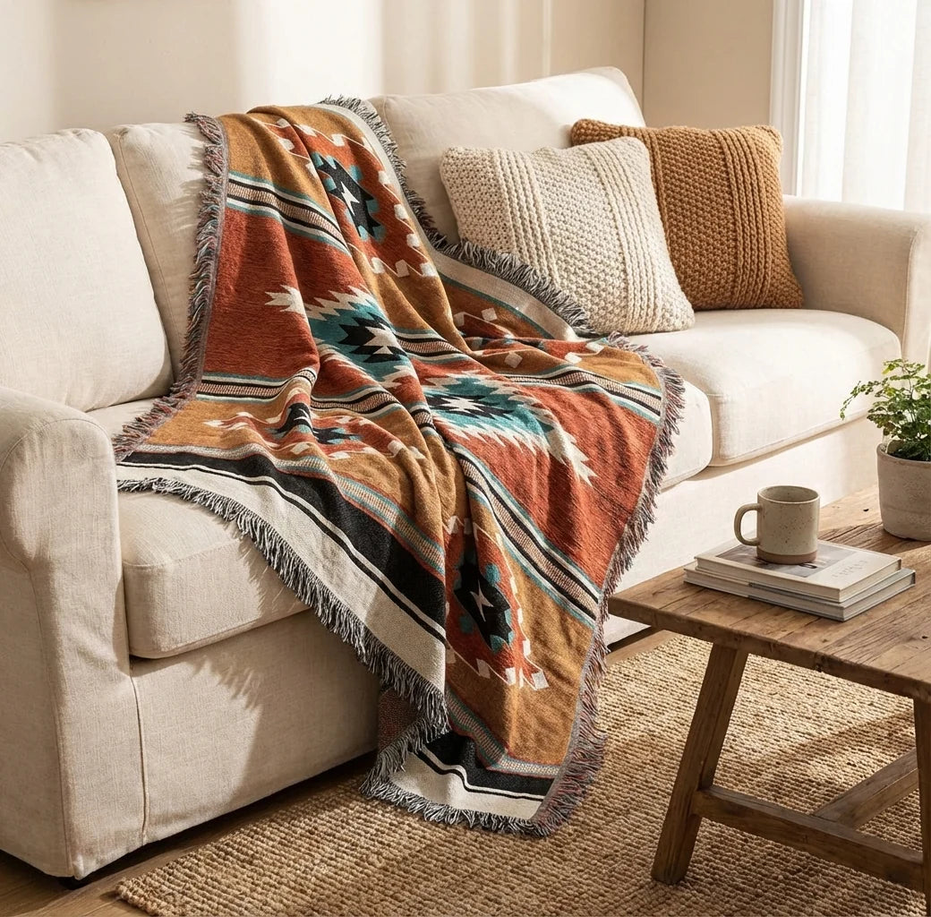 Elysia Plaid - Warme Fleece Deken voor op de Bank, 130x170 cm 1