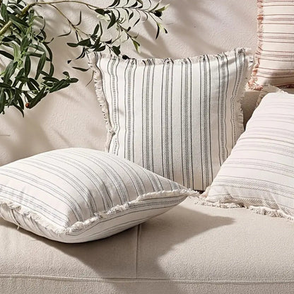 Elysia Sierkussen 45x45 - Textiel met Franjes, Scandinavisch Design 5