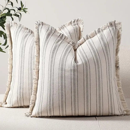 Elysia Sierkussen 45x45 - Textiel met Franjes, Scandinavisch Design 7