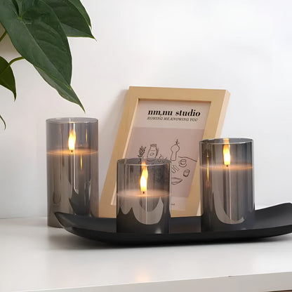 Elysia Vlamloze Kaars Set - 3D LED, Veilig en Elegante Decoratie 4