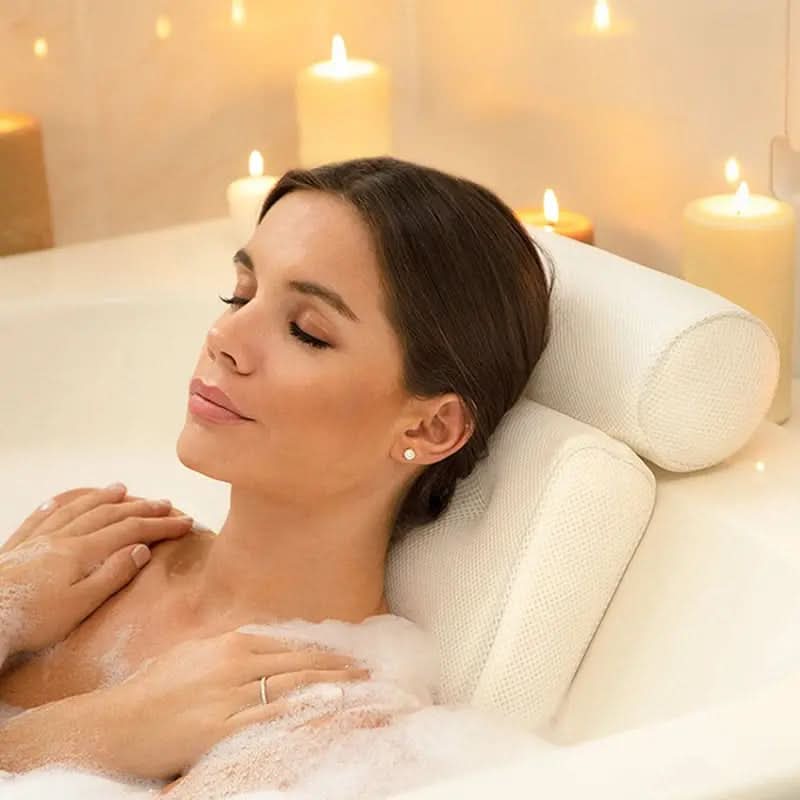 Erelax Badkussen - Ergonomisch 4D-Air-Mesh, Comfortabel voor in Bad 1