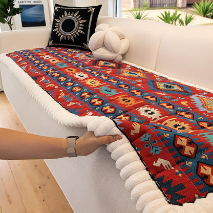 Etnica Bankhoes - Gewatteerd, Antislip Microvezel 6
