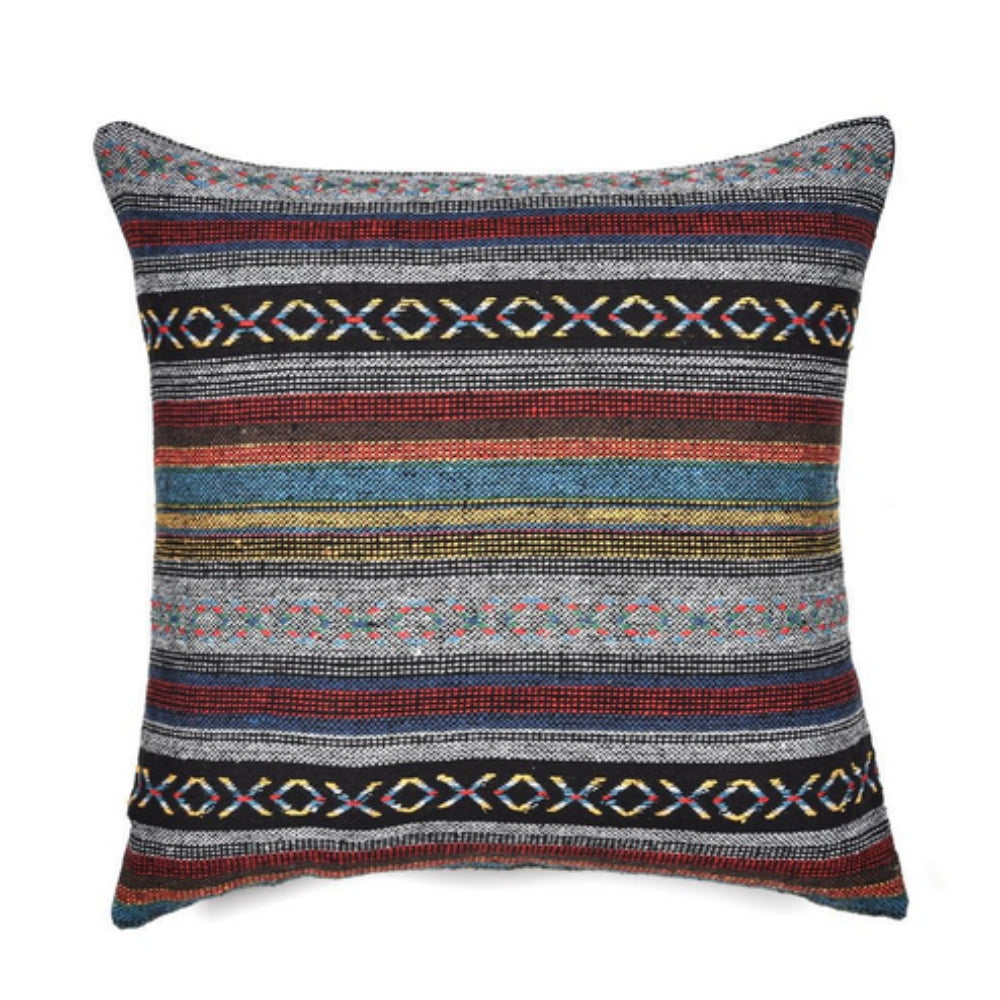 Etnica Kussenhoes 45x45 - Geweven Microvezel, Bohemian Stijl voor Kussens Bank 10