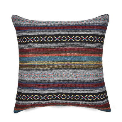 Etnica Kussenhoes 45x45 - Geweven Microvezel, Bohemian Stijl voor Kussens Bank 10