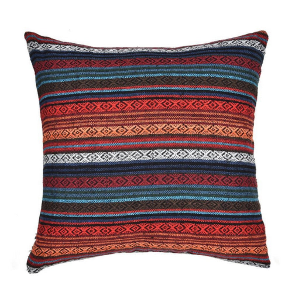 Etnica Kussenhoes 45x45 - Geweven Microvezel, Bohemian Stijl voor Kussens Bank 3