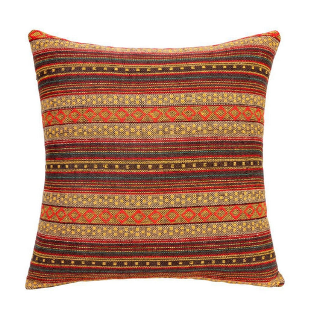 Etnica Kussenhoes 45x45 - Geweven Microvezel, Bohemian Stijl voor Kussens Bank 5
