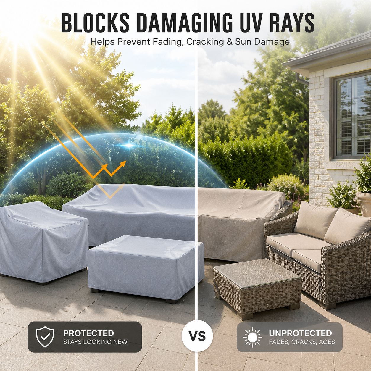 Everdrape Meubelhoes - Weerbestendig, UV- en Regenbescherming 1