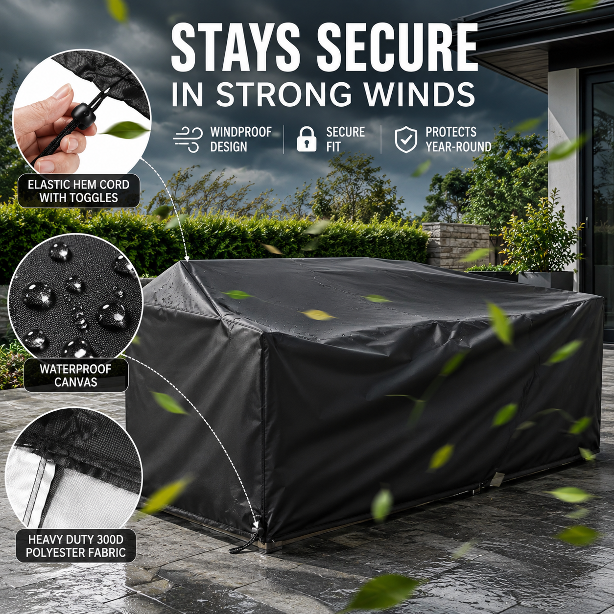 Everdrape Meubelhoes - Weerbestendig, UV- en Regenbescherming 3