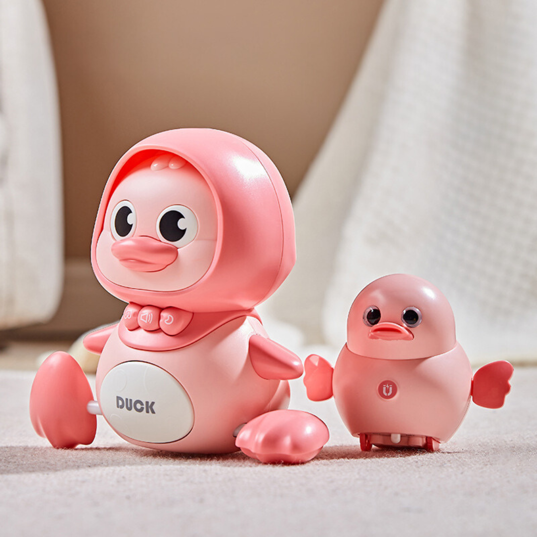 Waggelende Eend - Sensory Speelgoed - Goed voor tummy time!