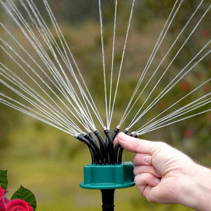 AquaMulti360™ – Automatische 360° Meerkopsproeier – Grote Tuin Bewatering