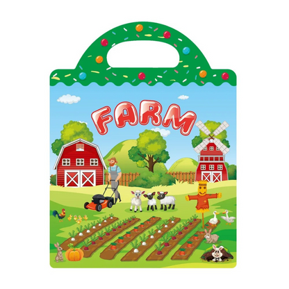 StoryStix™ – Herbruikbaar Montessori Stickerboek – Creatieve Speelervaring