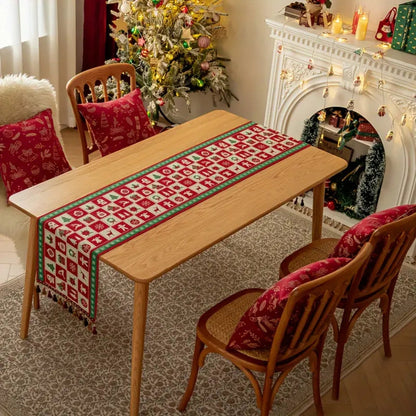 Felicity Tafelloper Kerst - Hoogwaardig Textiel, Feestelijk Design 3