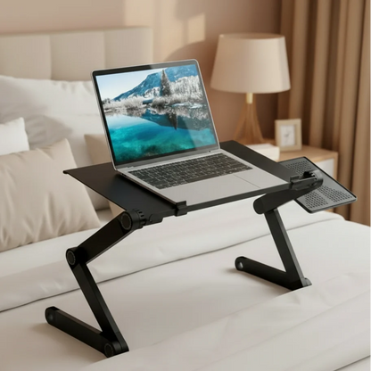 Fervex Laptopstandaard - Aluminium, 360° Verstelbaar, Ergonomisch 0