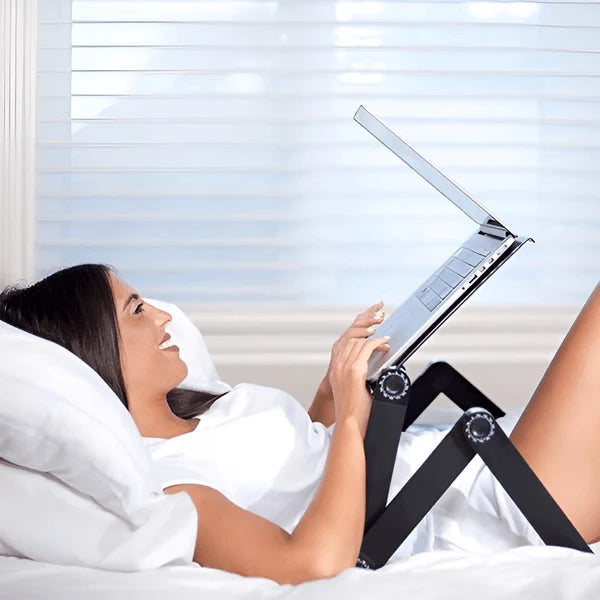 Fervex Laptopstandaard - Aluminium, 360° Verstelbaar, Ergonomisch 1