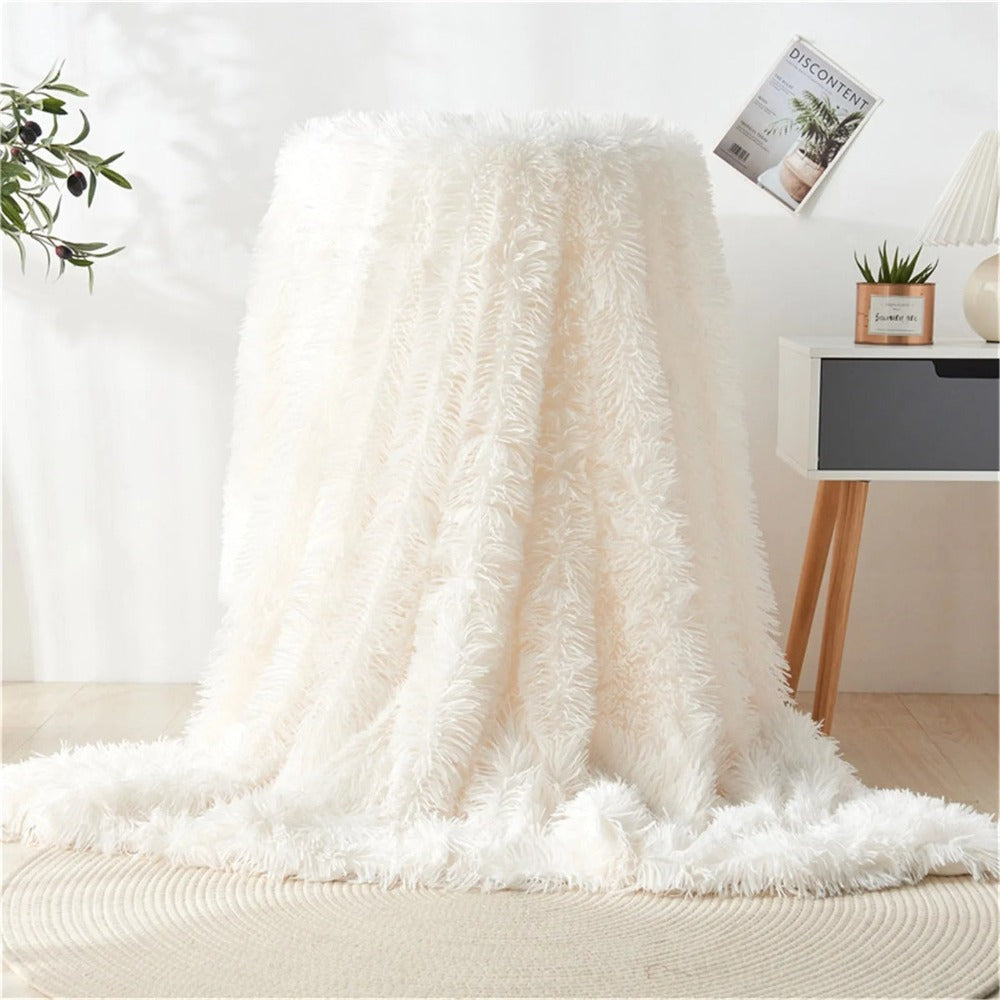 Fiora Faux Fur Deken - Ademend, Superzacht 0