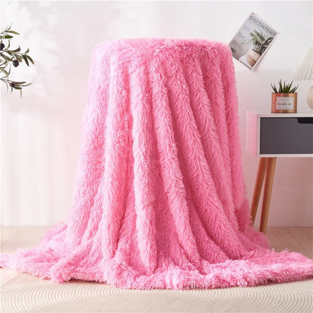 Fiora Faux Fur Deken - Ademend, Superzacht 8