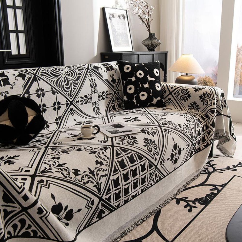 Fiorento Bankhoes - Zachte Chenille, Tijdloos Design 1