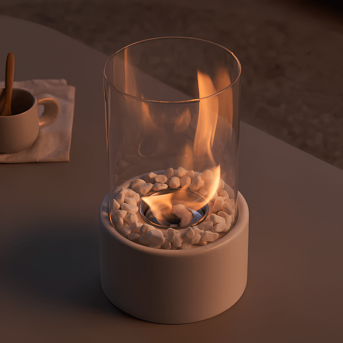 Flaris Olielamp - Hoogwaardig Glas, Tijdloos Ontwerp 1