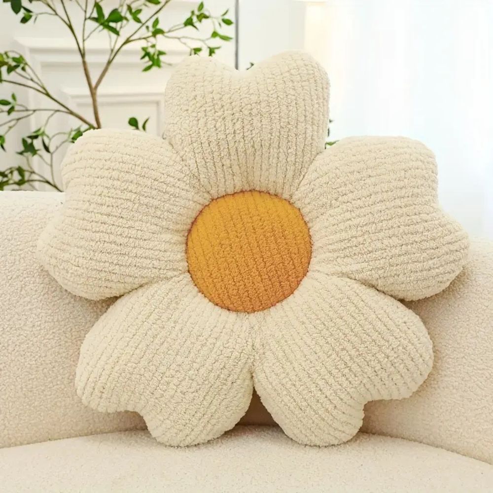 Fleurige Bloem Kussen - Ademend Microvezel, Multifunctioneel Decoratief Accent 7