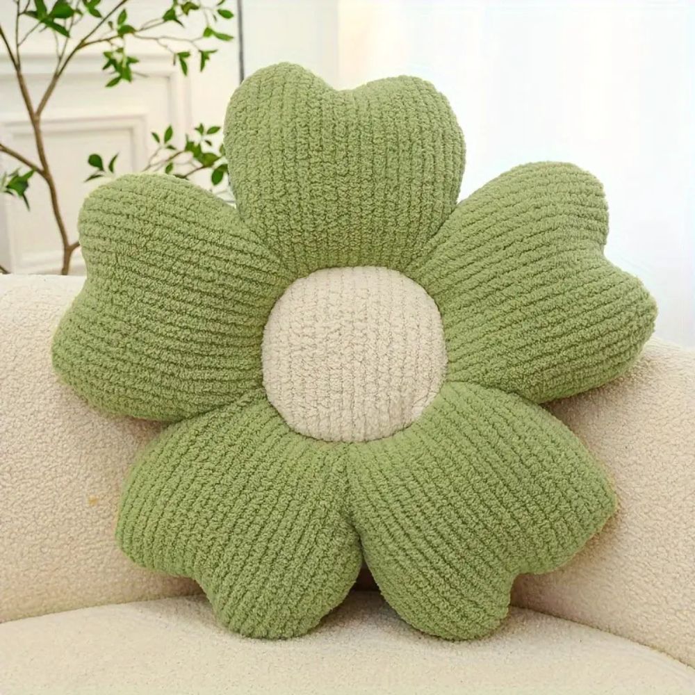Fleurige Bloem Kussen - Ademend Microvezel, Multifunctioneel Decoratief Accent 8