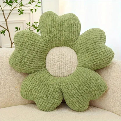 Fleurige Bloem Kussen - Ademend Microvezel, Multifunctioneel Decoratief Accent 8