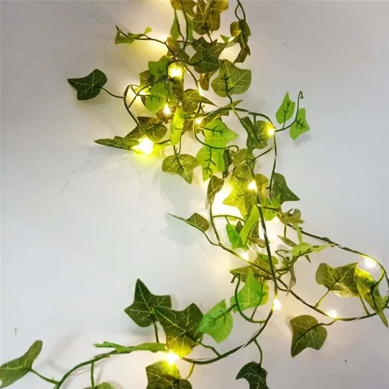 FloraLuxe Lichtketting - Draadloos met Bloemen en Bladeren 7