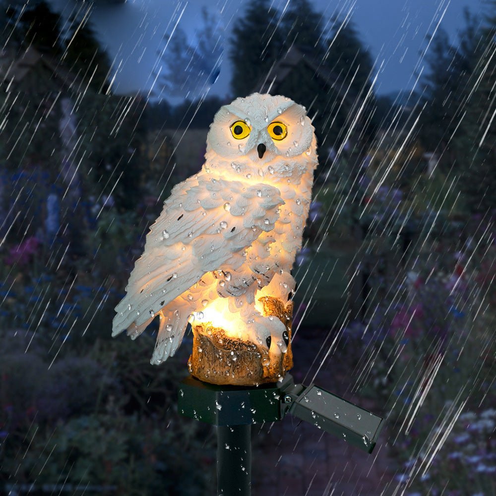 LumoOwl™ – Decoratieve Solar Uilenlamp Buiten – Sfeervolle Tuinverlichting LED