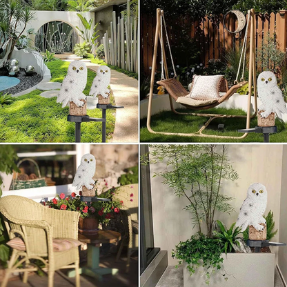 LumoOwl™ – Decoratieve Solar Uilenlamp Buiten – Sfeervolle Tuinverlichting LED
