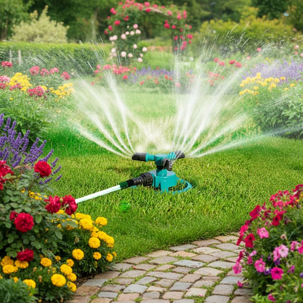 SpinSpray360™ – Automatische 360° Sproeikop – Gelijkmatige Planten Bewatering