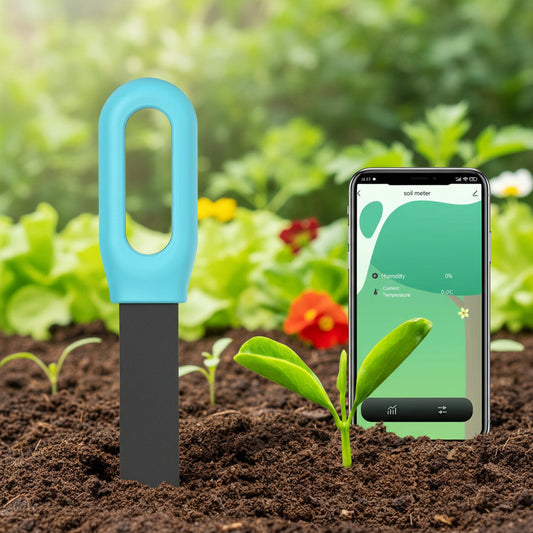 SoilSenseLink™ – Slimme Bodemtester met Bluetooth – Realtime monitoring van installaties