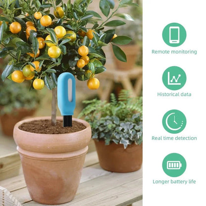 SoilSenseLink™ – Slimme Bodemtester met Bluetooth – Realtime monitoring van installaties