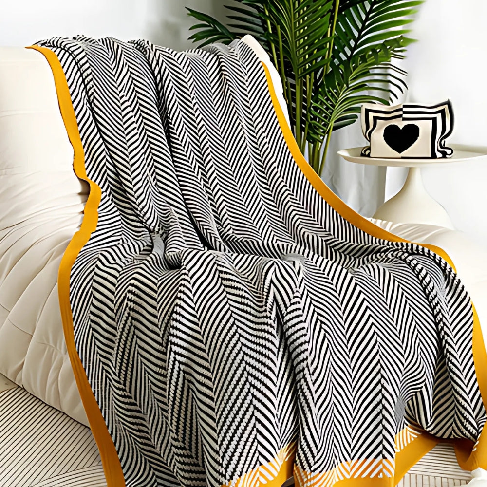 Gala Fleece Deken - Ultrazacht Acryl, Scandinavisch Design 0